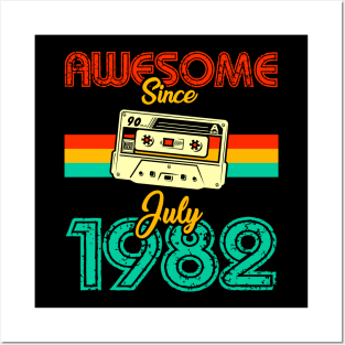 Awesome since July 1982 Posters and Art